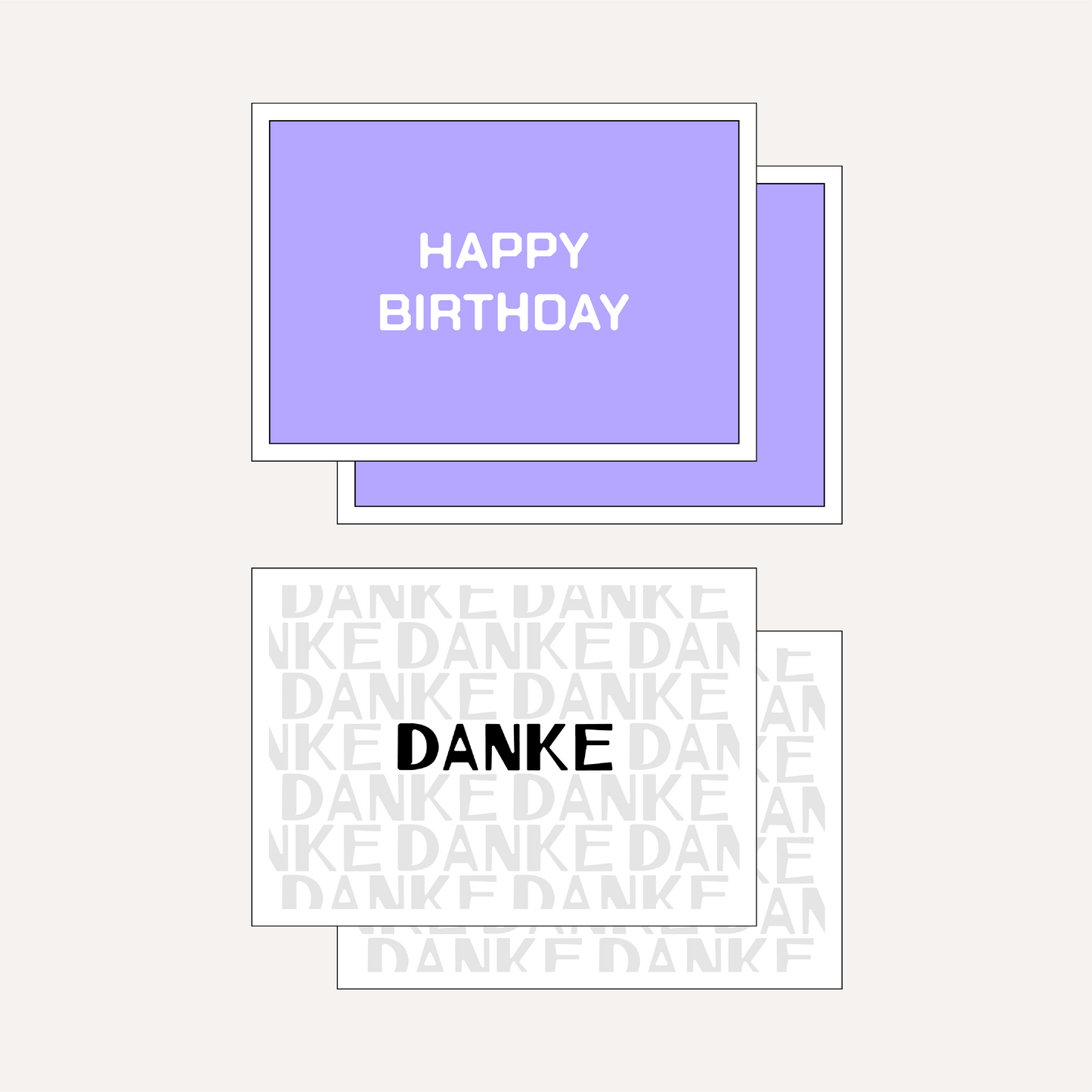 4er für besondere Tage-Set