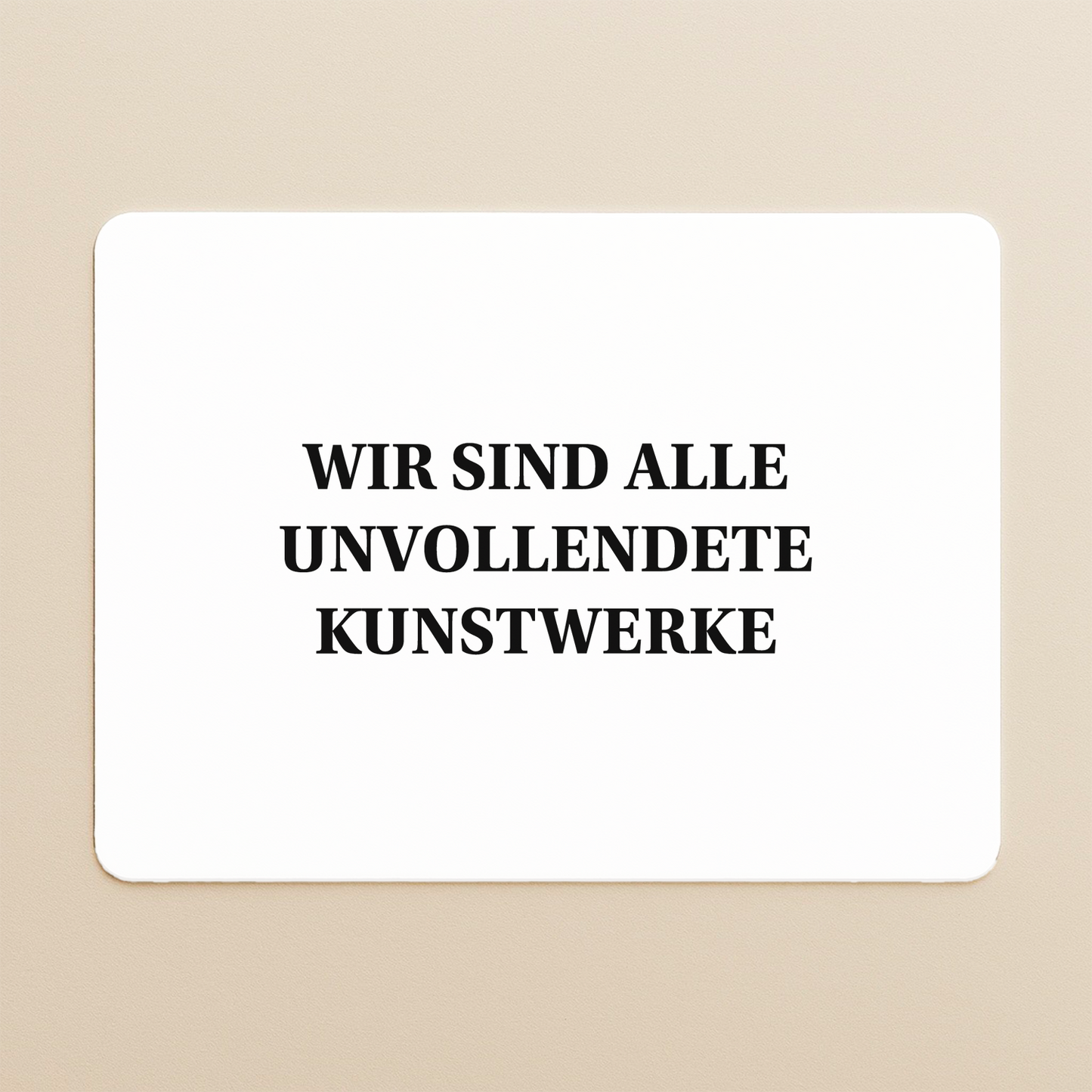 unvollendete Kunstwerke